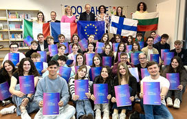 Herzlichen Glückwunsch!  EUROPÄSSE an über 50 Schüler & Schülerinnen vergeben! 